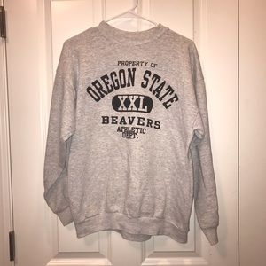Oregon State University crew neck sweatshirt